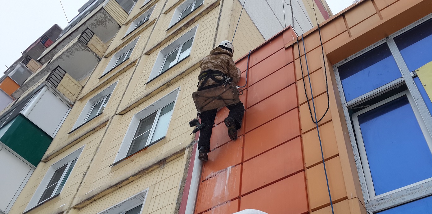 Услуги промышленных альпинистов для высотных работ в Ростовской области