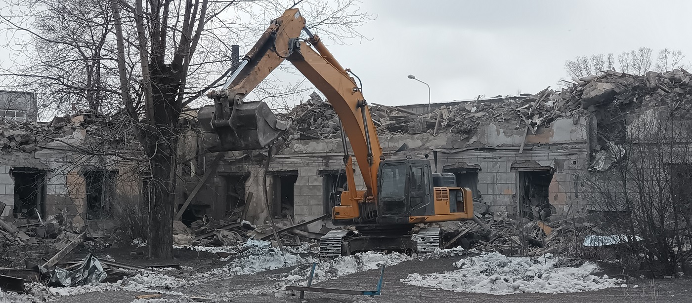 Демонтажные работы, услуги спецтехники в Константиновске
