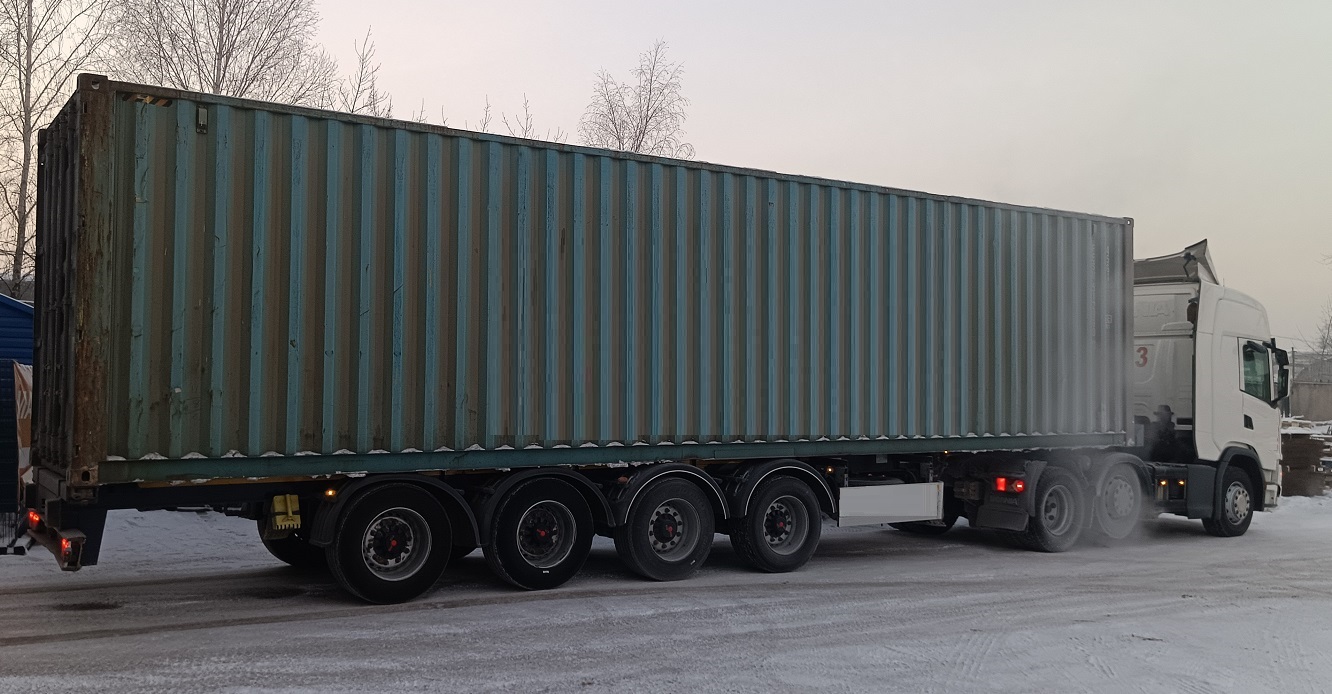 Контейнеровоз для перевозки контейнеров 20 и 40 футов в Зернограде